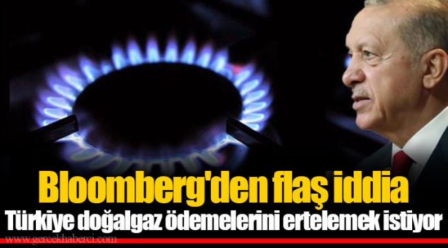 Bloomberg'den flaş iddia Türkiye doğalgaz ödemelerini ertelemek istiyor