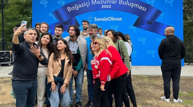 Boğaziçi Üniversitesi Mezunlar Buluşması ilk kez üniversite dışında yapıldı