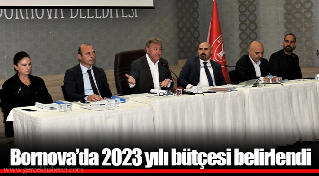 Bornova’da 2023 yılı bütçesi belirlendi