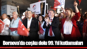 Bornova’da coşku dolu 99. Yıl kutlamaları