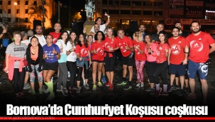 Bornova’da Cumhuriyet Koşusu coşkusu