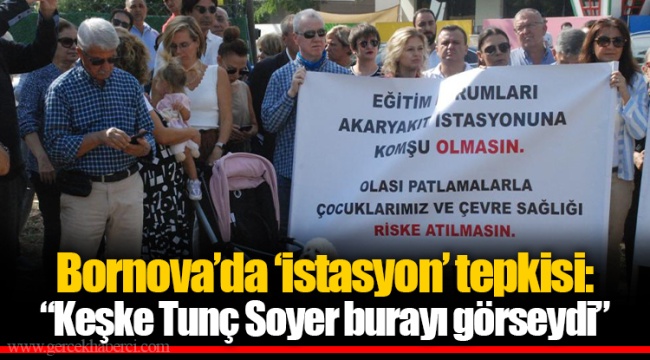 Bornova’da ‘istasyon’ tepkisi: “Keşke Tunç Soyer burayı görseydi”