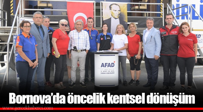 Bornova’da öncelik kentsel dönüşüm