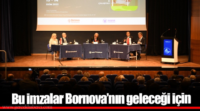 Bu imzalar Bornova’nın geleceği için