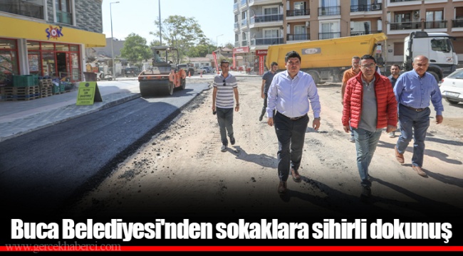 Buca Belediyesi'nden sokaklara sihirli dokunuş