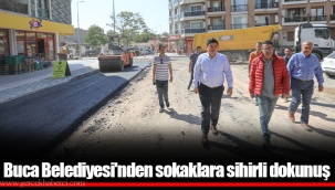 Buca Belediyesi'nden sokaklara sihirli dokunuş