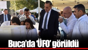 Buca’da ‘ÜFO’ görüldü