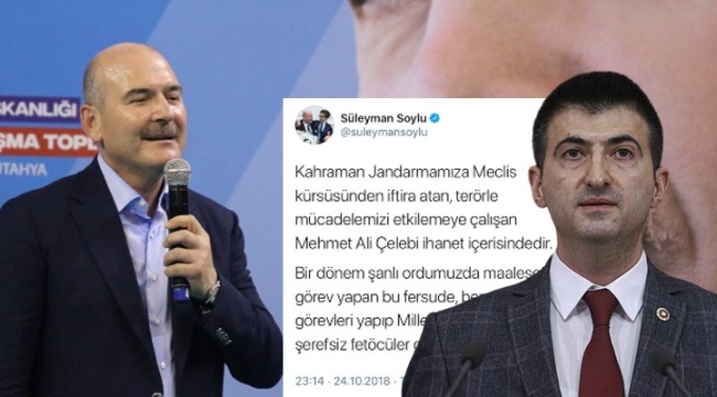 Çelebi, AK Parti’ye katılınca Soylu’nun tweet’i gündem oldu: Bir hoşgeldin yok mu
