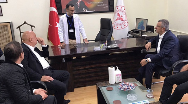 CHP heyeti Bartın Devlet Hastanesi'ne gitti