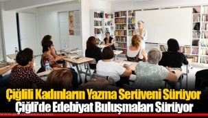Çiğli’de Edebiyat Buluşmaları Sürüyor