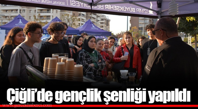 Çiğli’de gençlik şenliği yapıldı