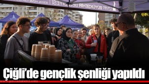 Çiğli’de gençlik şenliği yapıldı