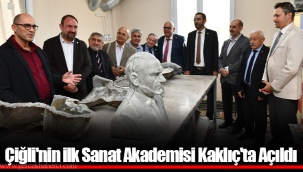 Çiğli'nin ilk Sanat Akademisi Kaklıç'ta Açıldı