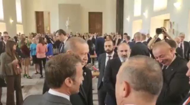 Cumhurbaşkanı Erdoğan&#039;dan Macron&#039;a davet: &#039;Türk Devletleri Teşkilat&#039;ına seni de alalım&#039;