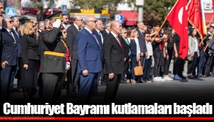 Cumhuriyet Bayramı kutlamaları başladı