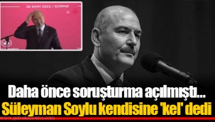 Daha önce soruşturma açılmıştı... Süleyman Soylu kendisine 'kel' dedi