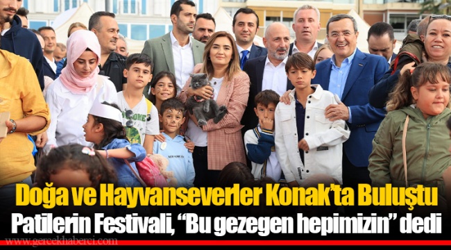 Doğa ve Hayvanseverler Konak’ta Buluştu
