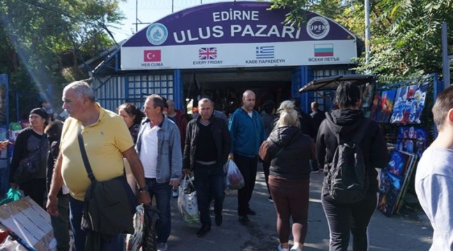 Edirne'ye Bulgar akını: 'Fiyatlar uygun, bagajları doldurup gidiyoruz'