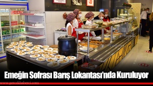Emeğin Sofrası Barış Lokantası’nda Kuruluyor