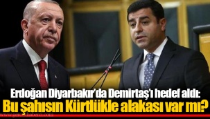 Erdoğan Diyarbakır’da Demirtaş’ı hedef aldı: Bu şahısın Kürtlükle alakası var mı?