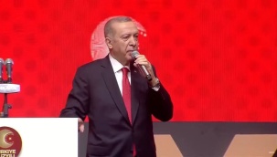 Erdoğan: Kanal İstanbul projesi hedeflerimiz arasındaki yerini koruyor