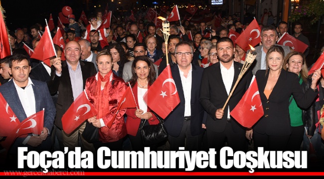 Foça’da Cumhuriyet Coşkusu