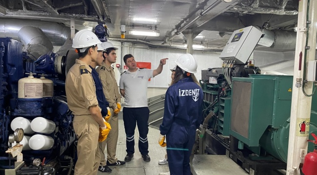 Geleceğin denizcileri İZDENİZ’de yetişiyor