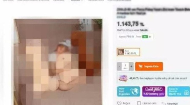 Hepsiburada'dan cinsel organlı yastık açıklaması: İşlem başlatıldı