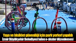 İzmir Büyükşehir Belediyesi’nden e-skuter düzenlemesi