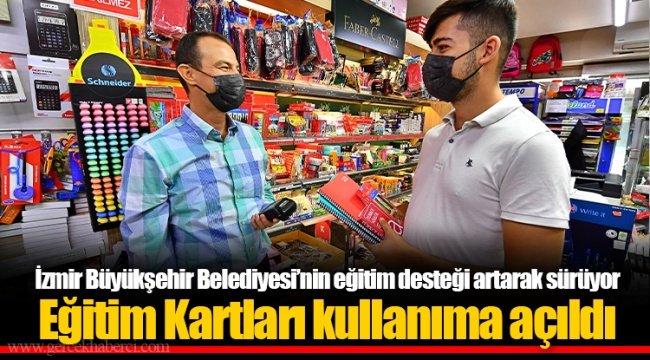 İzmir Büyükşehir Belediyesi’nin eğitim desteği artarak sürüyor