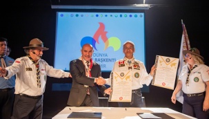 İzmir dünya izci başkenti oldu