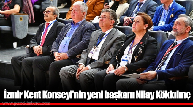 İzmir Kent Konseyi'nin yeni başkanı Nilay Kökkılınç