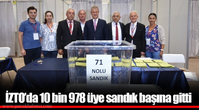 İZTO’da 10 bin 978 üye sandık başına gitti