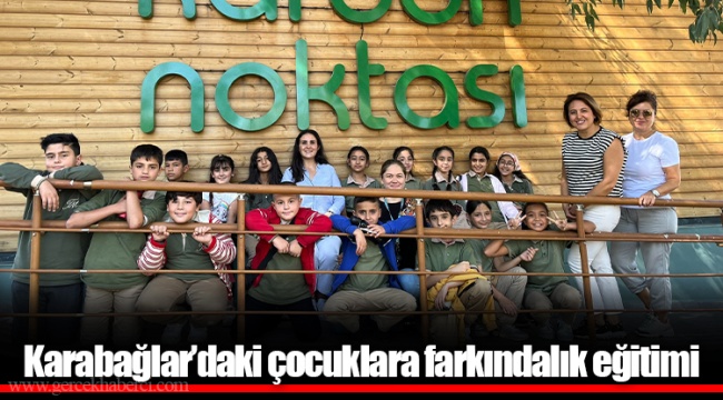 Karabağlar’daki çocuklara farkındalık eğitimi