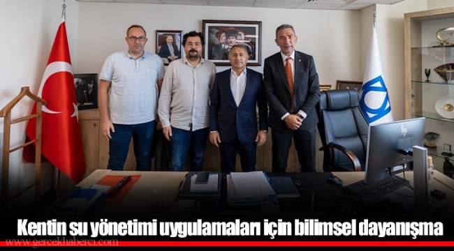 Kentin su yönetimi uygulamaları için bilimsel dayanışma