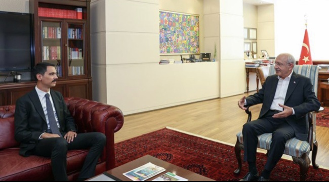 Kılıçdaroğlu, Muhsin Yazıcıoğlu'nun oğluyla görüştü
