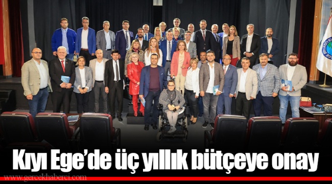 Kıyı Ege’de üç yıllık bütçeye onay