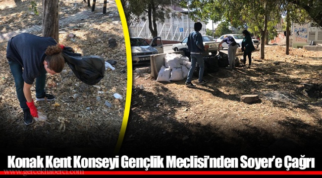 Konak Kent Konseyi Gençlik Meclisi’nden Soyer’e Çağrı