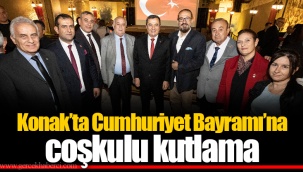 Konak’ta Cumhuriyet Bayramı’na coşkulu kutlama