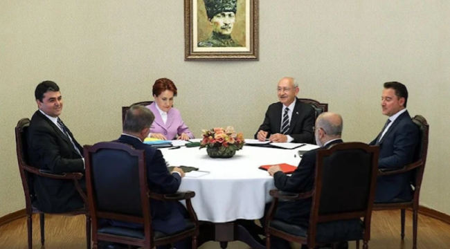 Kritik toplantı sonrası Altılı Masa’dan ortak açıklama: 13. Cumhurbaşkanı…