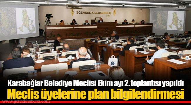 Meclis üyelerine plan bilgilendirmesi