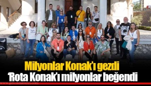Milyonlar Konak’ı gezdi