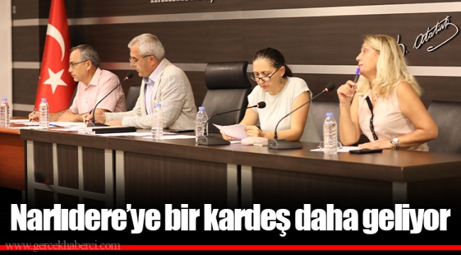 Narlıdere’ye bir kardeş daha geliyor