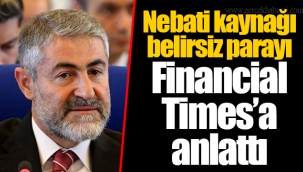 Nebati kaynağı belirsiz parayı Financial Times’a anlattı