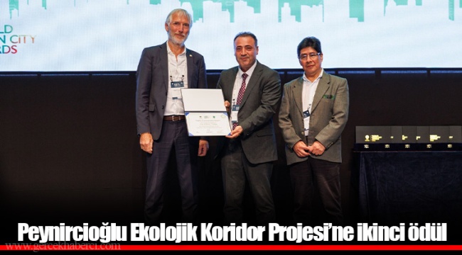 Peynircioğlu Ekolojik Koridor Projesi’ne ikinci ödül 