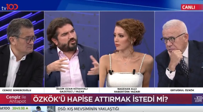 Rasim Ozan Kütahyalı’dan Ertuğrul Özkök’e itiraf: Bir karakter yarattık, o bendim