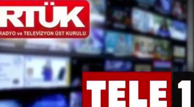 RTÜK&#039;ten Tele1&#039;e 3 gün ekran karartma cezası