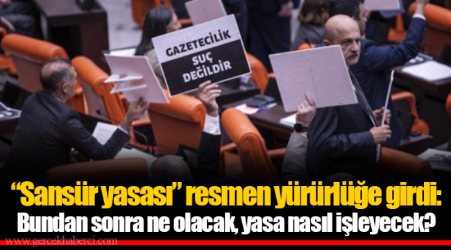 “Sansür yasası” resmen yürürlüğe girdi: Bundan sonra ne olacak, yasa nasıl işleyecek?