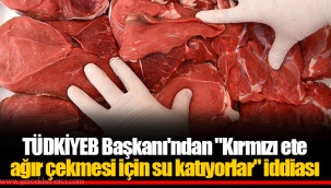TÜDKİYEB Başkanı'ndan
