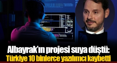 Albayrak’ın projesi suya düştü: Türkiye 10 binlerce yazılımcı kaybetti